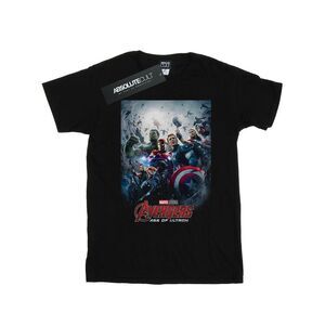 Marvel Studios Mens Avengers Age Of Ultron Poster T-Shirt / Black